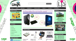Desktop Screenshot of linsys.lu