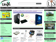 Tablet Screenshot of linsys.lu